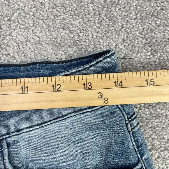 KanCan Jeans Women's 28 Blue Skinny Mid-Rise Light Wash Denim Stretch - Picture 8 of 12